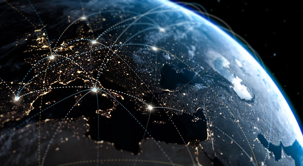 Jorden sedd ifrån rymden